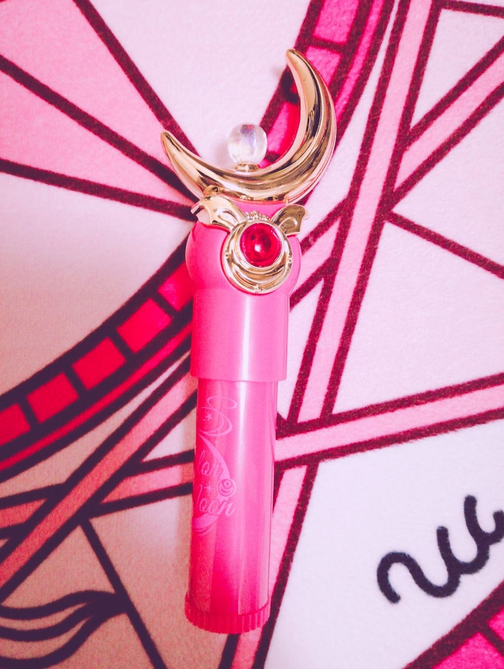 ムーンスティックリップクリーム ローズピンク/ミラクルロマンス/リップケアを使ったクチコミ(1枚目)