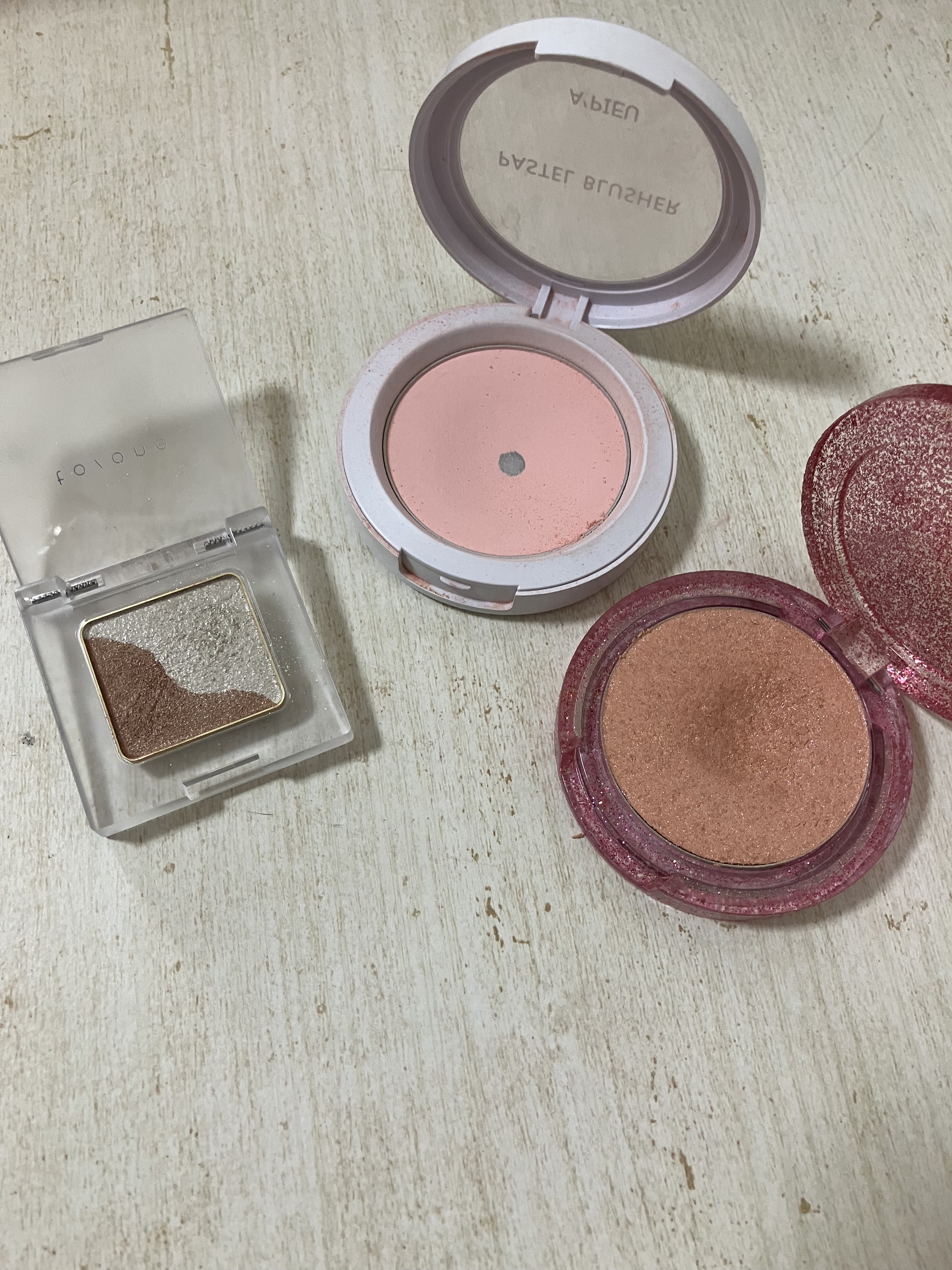 トーン ペタル アイシャドウ 02:オレンジ/to/one/アイシャドウパレットを使ったクチコミ（1枚目）