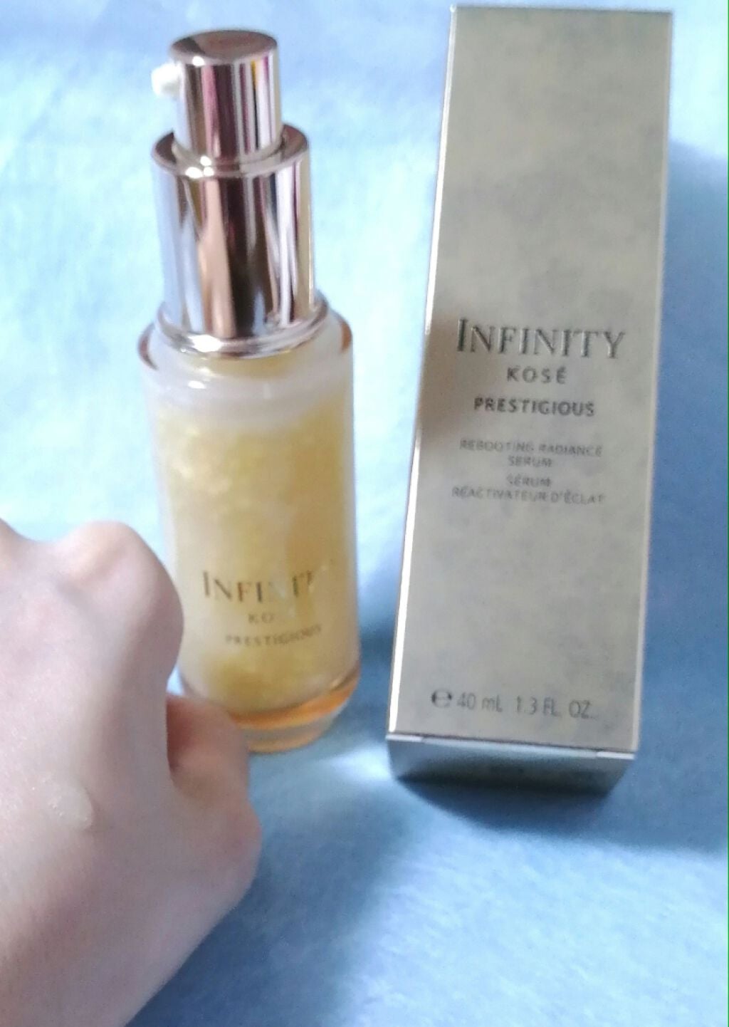 プレステジアス セラム インダルジェンス/インフィニティ/美容液を使ったクチコミ(3枚目)