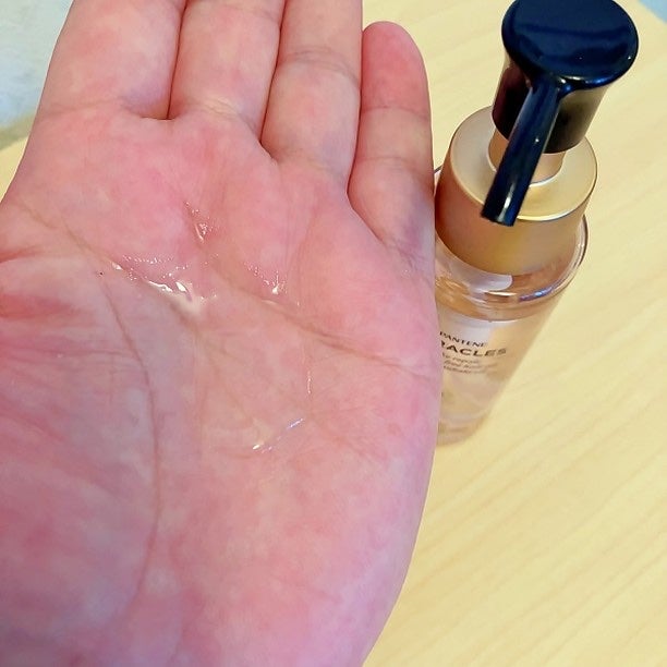 ミラクルズ シルキーリペア 洗い流さないトリートメント/パンテーン/ヘアオイルを使ったクチコミ(4枚目)