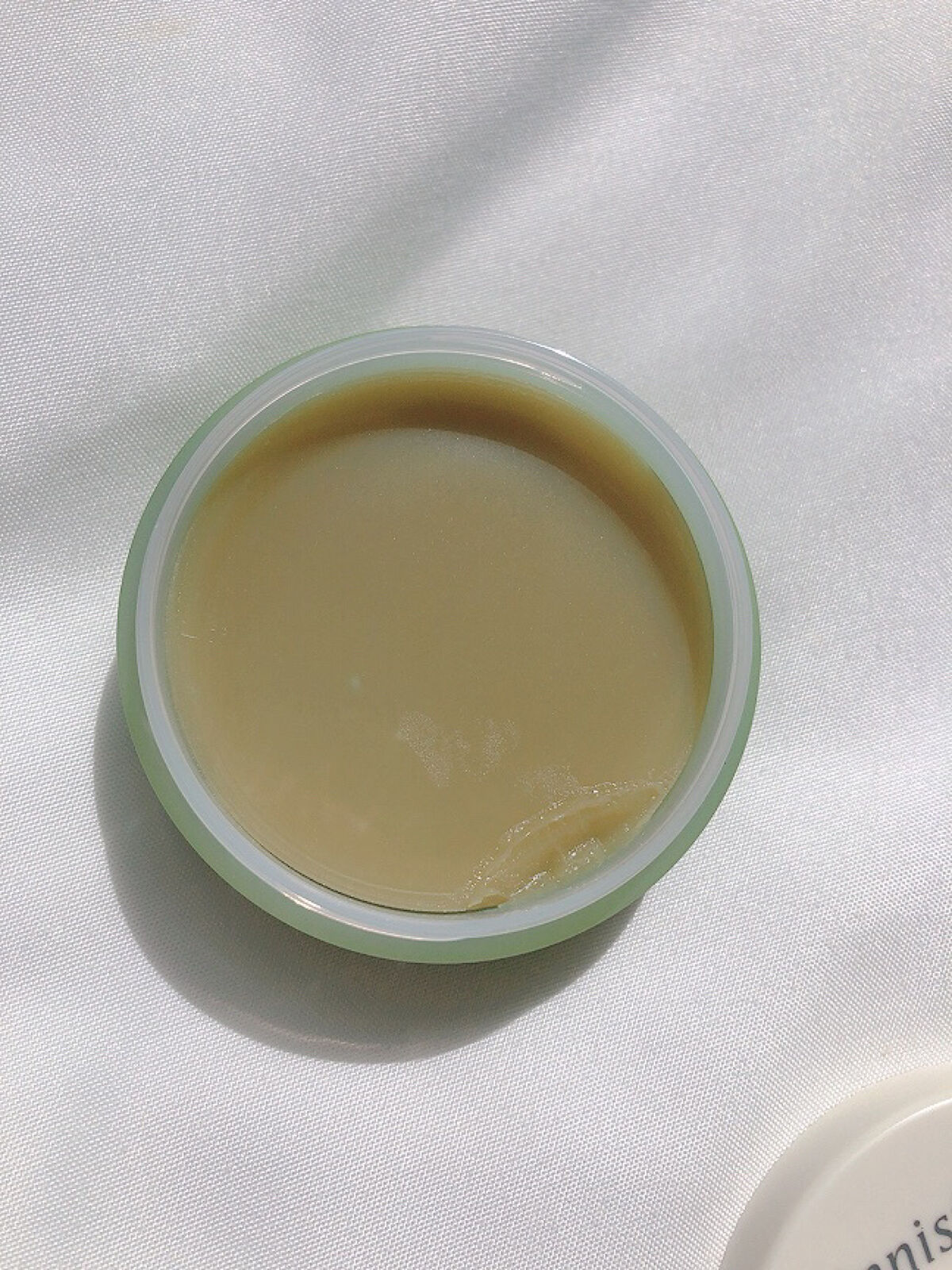 グリーンティー リップスリーピングマスク/innisfree/リップケアを使ったクチコミ（2枚目）