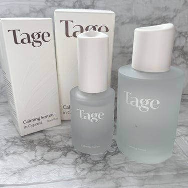 Tage カーミングトナーインサイプレストのクチコミ「
Tageはヴィーガンスキンケアブランドで
“シンプルでありながら確かな仕上がり“が
ブランド.....」（1枚目）