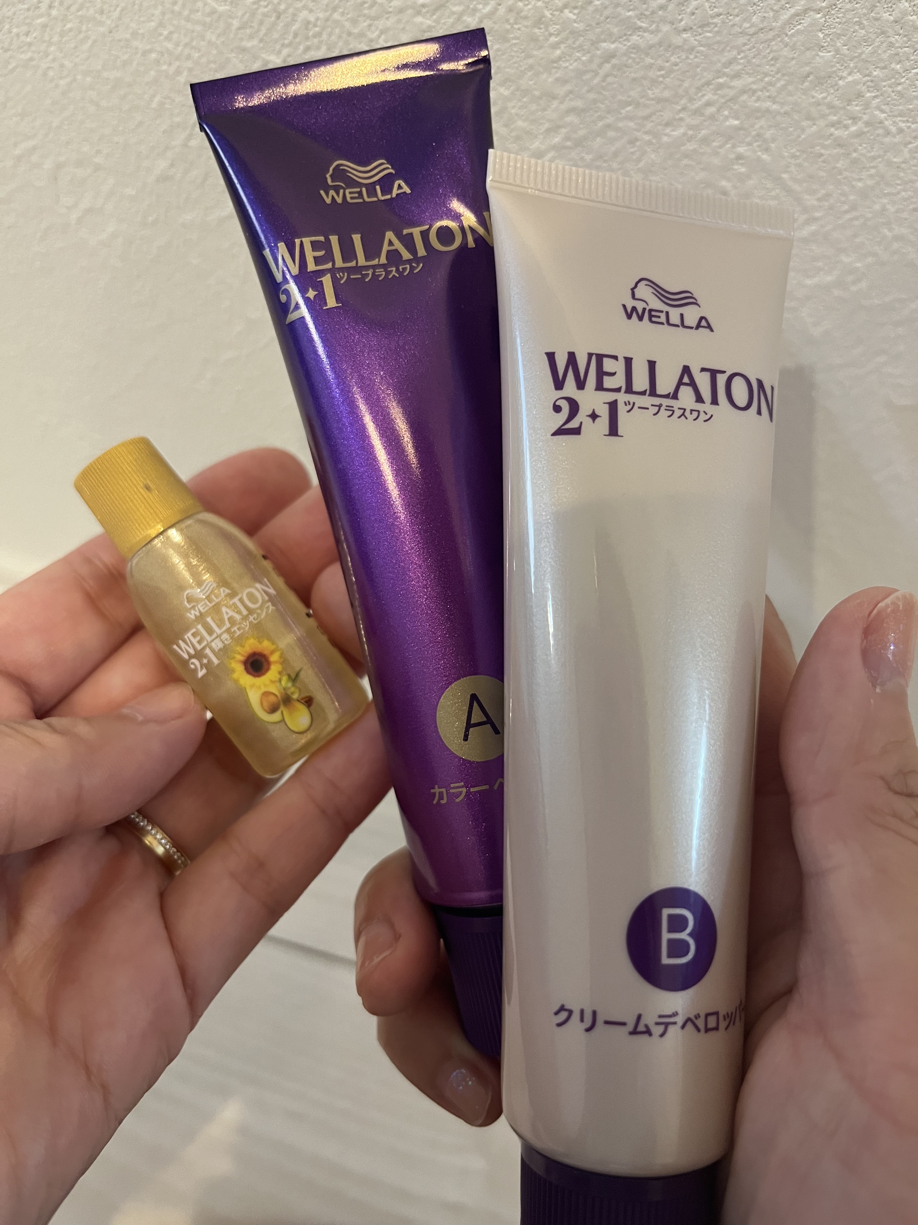 ウエラトーン ツープラスワン クリームタイプ 7G/ウエラ/ヘアカラーを使ったクチコミ（1枚目）