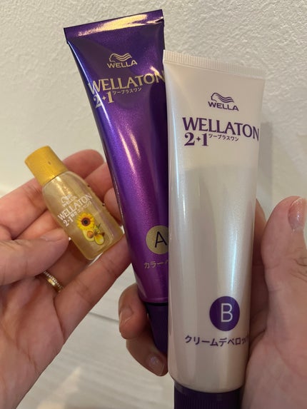 ウエラトーン ツープラスワン クリームタイプ/ウエラ/ヘアカラーを使ったクチコミ(1枚目)