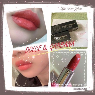 ザ・オンリーワン ルミナスカラー リップスティック/DOLCE&GABBANA BEAUTY/口紅を使ったクチコミ（1枚目）