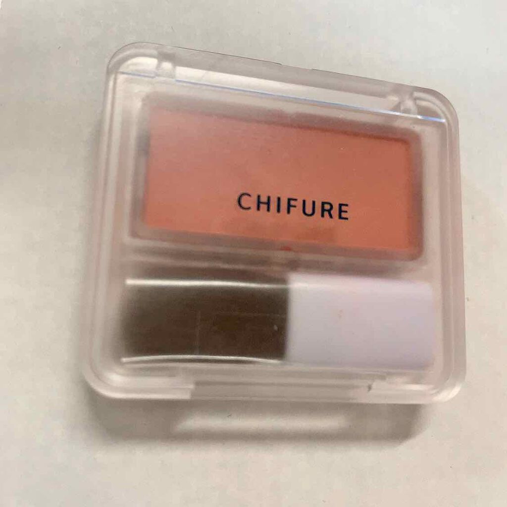 チーク カラー(ブラシ付)/ちふれ/パウダーチークを使ったクチコミ(1枚目)