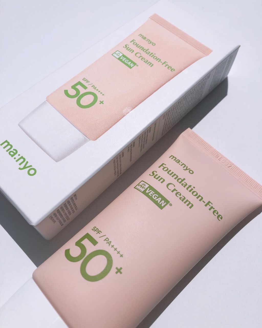 ファンデフリー サンクリーム/manyo/日焼け止めクリームを使ったクチコミ(1枚目)