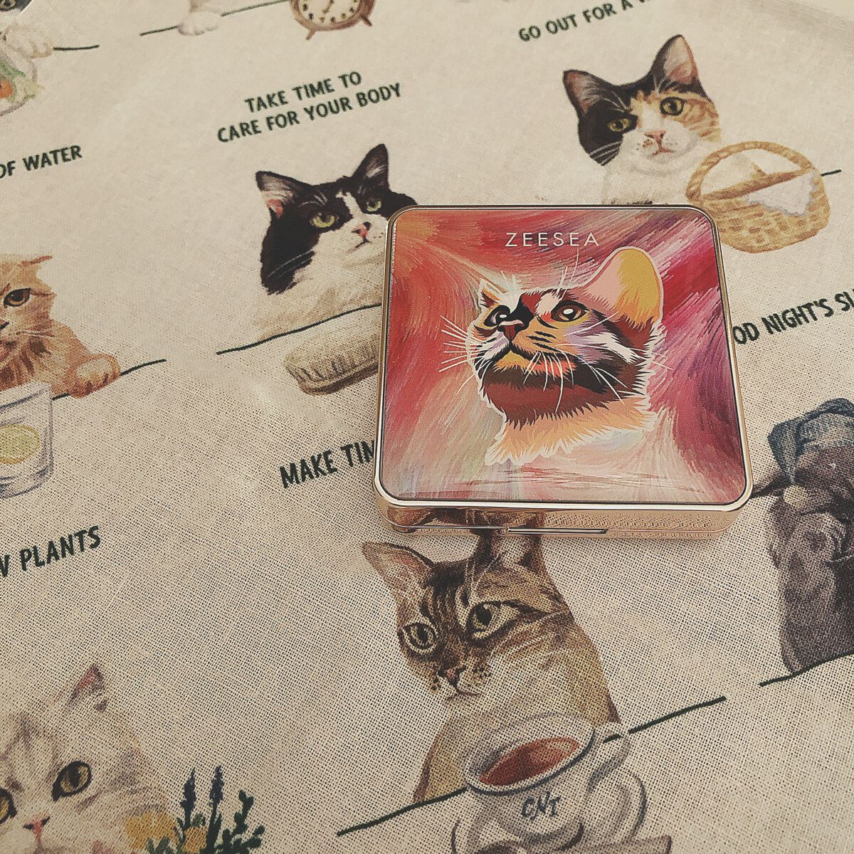 アニマルアイシャドウ(4シェード)/ZEESEA/アイシャドウパレットを使ったクチコミ（1枚目）