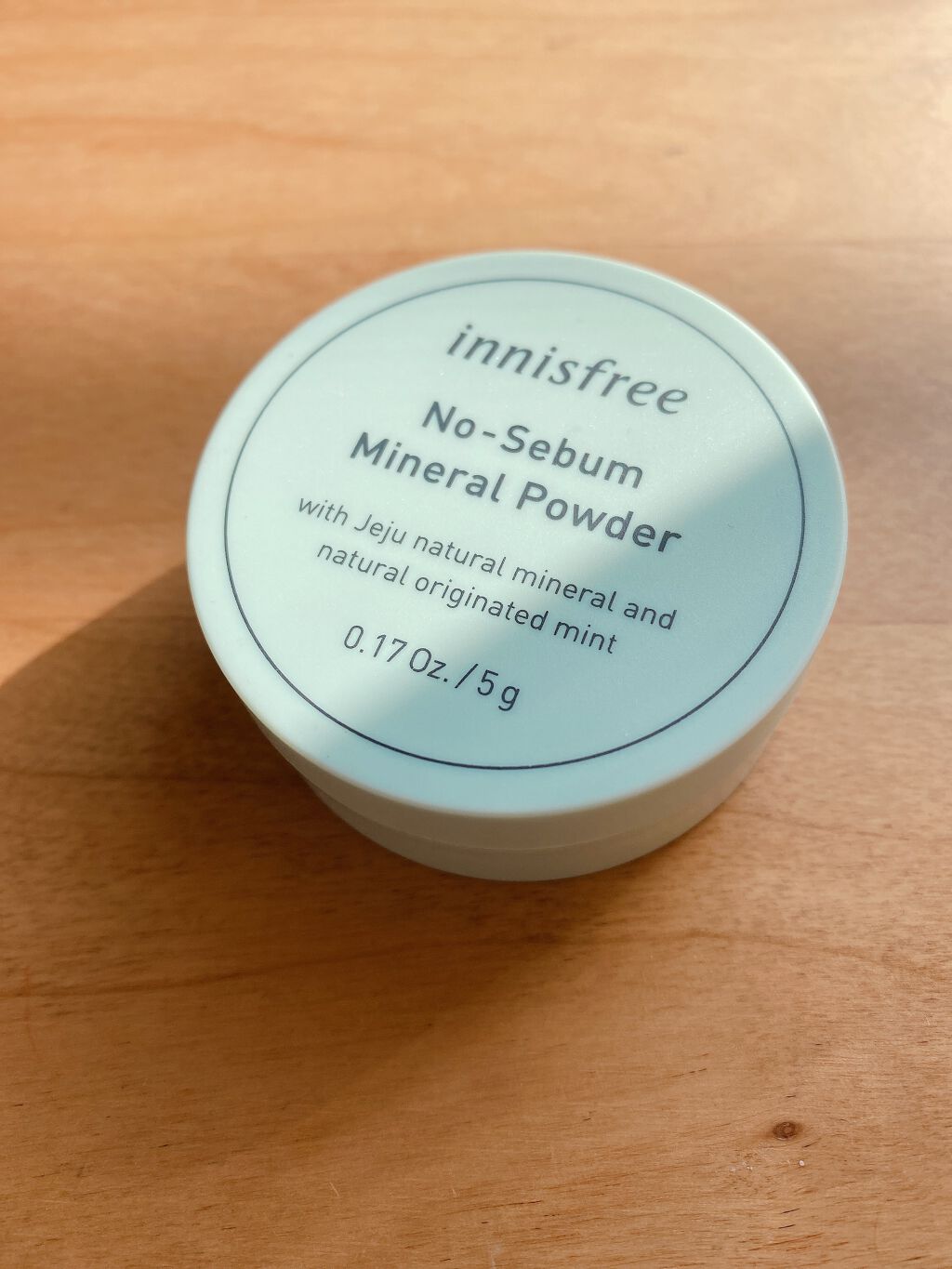 ノーセバム ミネラルパウダー/innisfree/ルースパウダーを使ったクチコミ(1枚目)