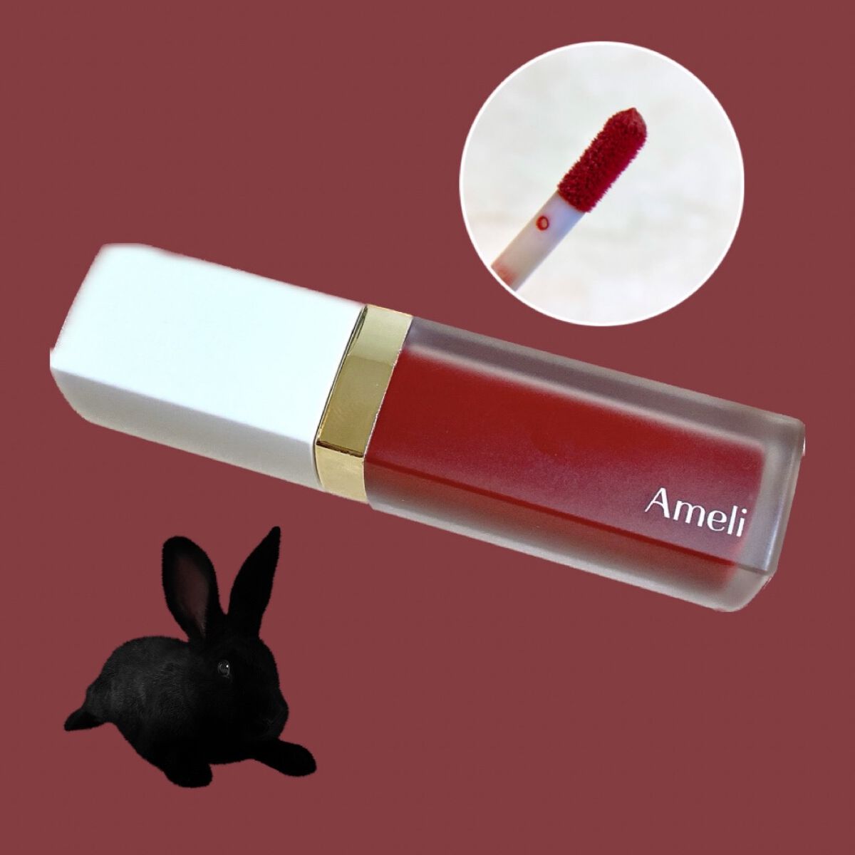 ナルシシズムリップティント #714 バンプティント/Ameli/リップティントを使ったクチコミ（2枚目）