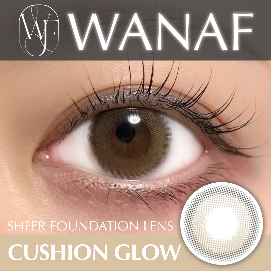 WANAF 1day クッショングロー(CUSHION GLOW)/WANAF/ワンデー（１DAY）カラコンを使ったクチコミ（1枚目）