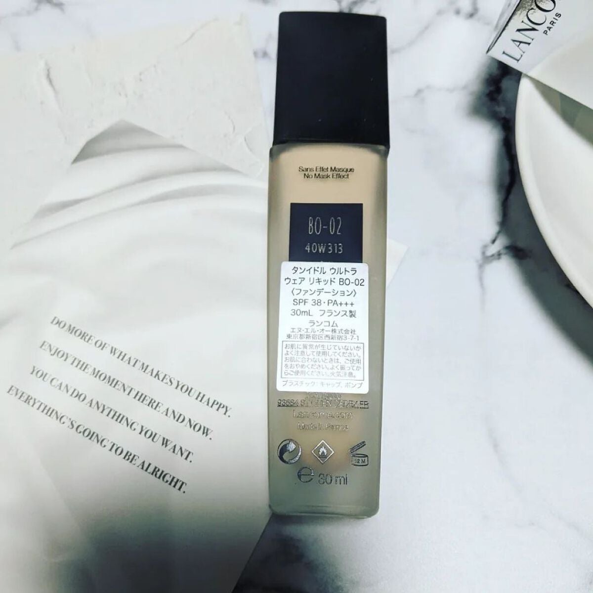 タンイドル ウルトラ ウェア リキッド/LANCOME/リキッドファンデーションを使ったクチコミ(2枚目)