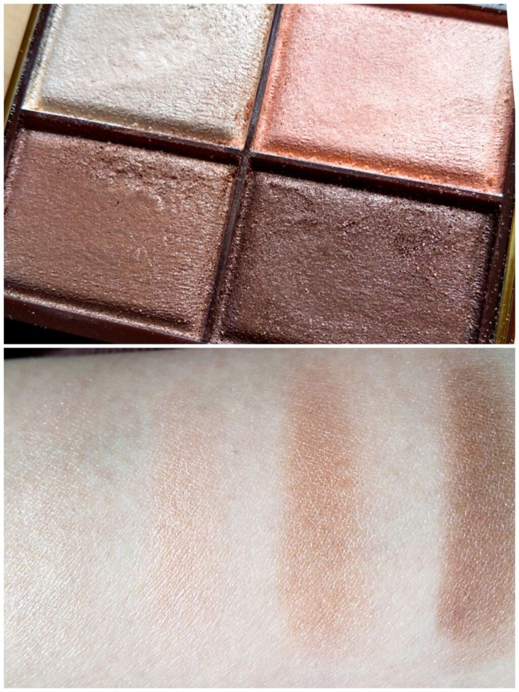 スキニーリッチシャドウ/excel/アイシャドウパレットを使ったクチコミ（2枚目）