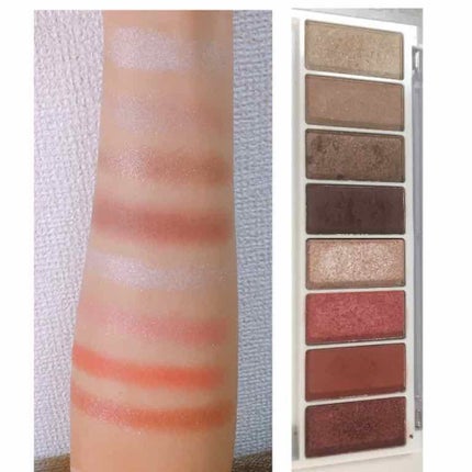 スイーツコレクション/マリブビューティー/アイシャドウパレットを使ったクチコミ(2枚目)