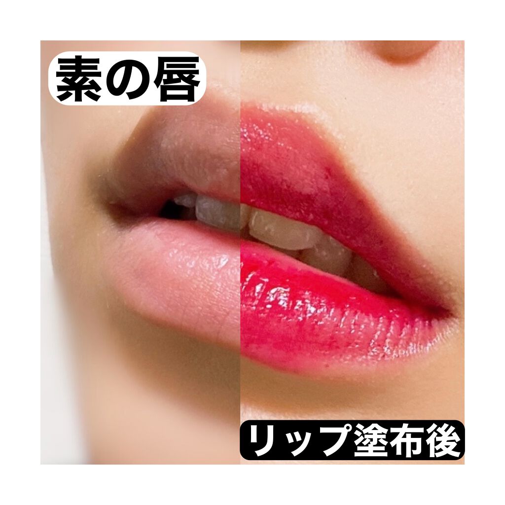 アピュー ウォーターライト ティント RD04/A’pieu/リップティントを使ったクチコミ（3枚目）