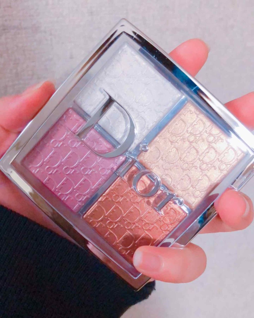 ディオール バックステージ フェイス グロウ パレット/Dior/ハイライトを使ったクチコミ（1枚目）