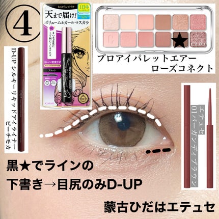 「密着アイライナー」クリームペンシル/デジャヴュ/ペンシルアイライナーを使ったクチコミ(5枚目)