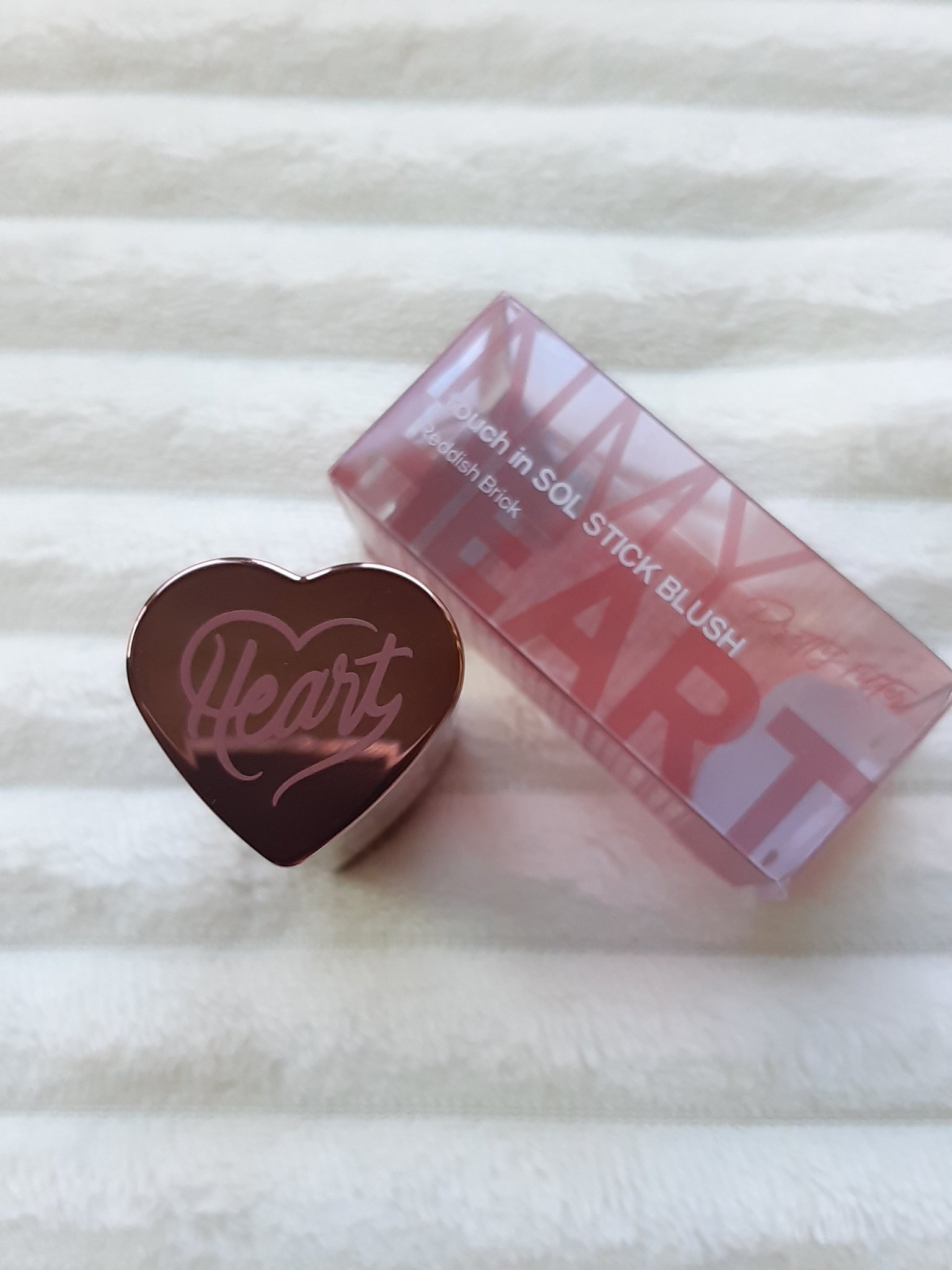 タッチインソール チークブラッシャー/touch in SOL /ジェル・クリームチークを使ったクチコミ（1枚目）