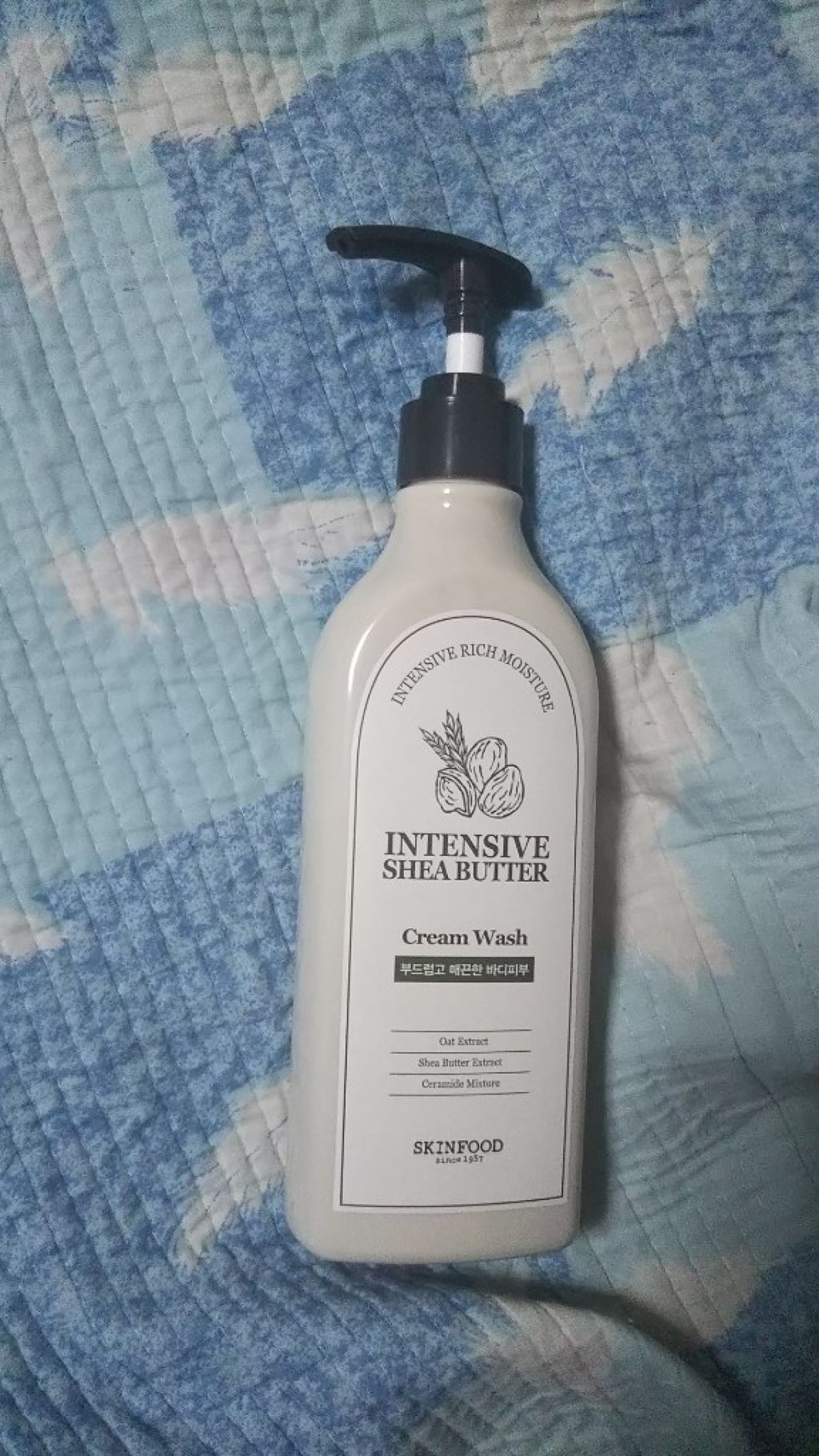 インテンシブ シアバター クリームウォッシュ/SKINFOOD/ボディソープを使ったクチコミ（1枚目）