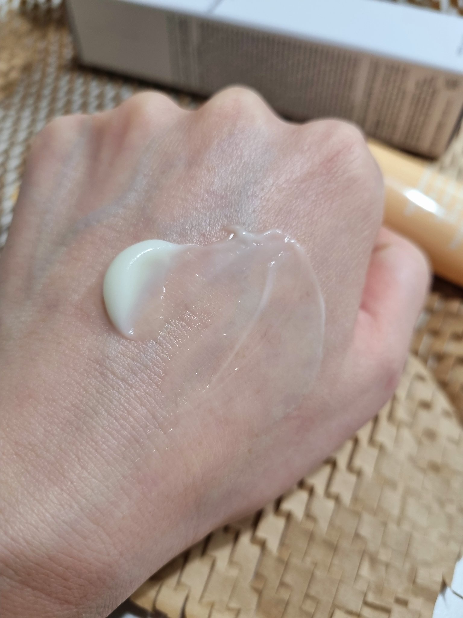 アビブ　グルタチオンソームクリームビタチューブ/Abib /フェイスクリームを使ったクチコミ（2枚目）