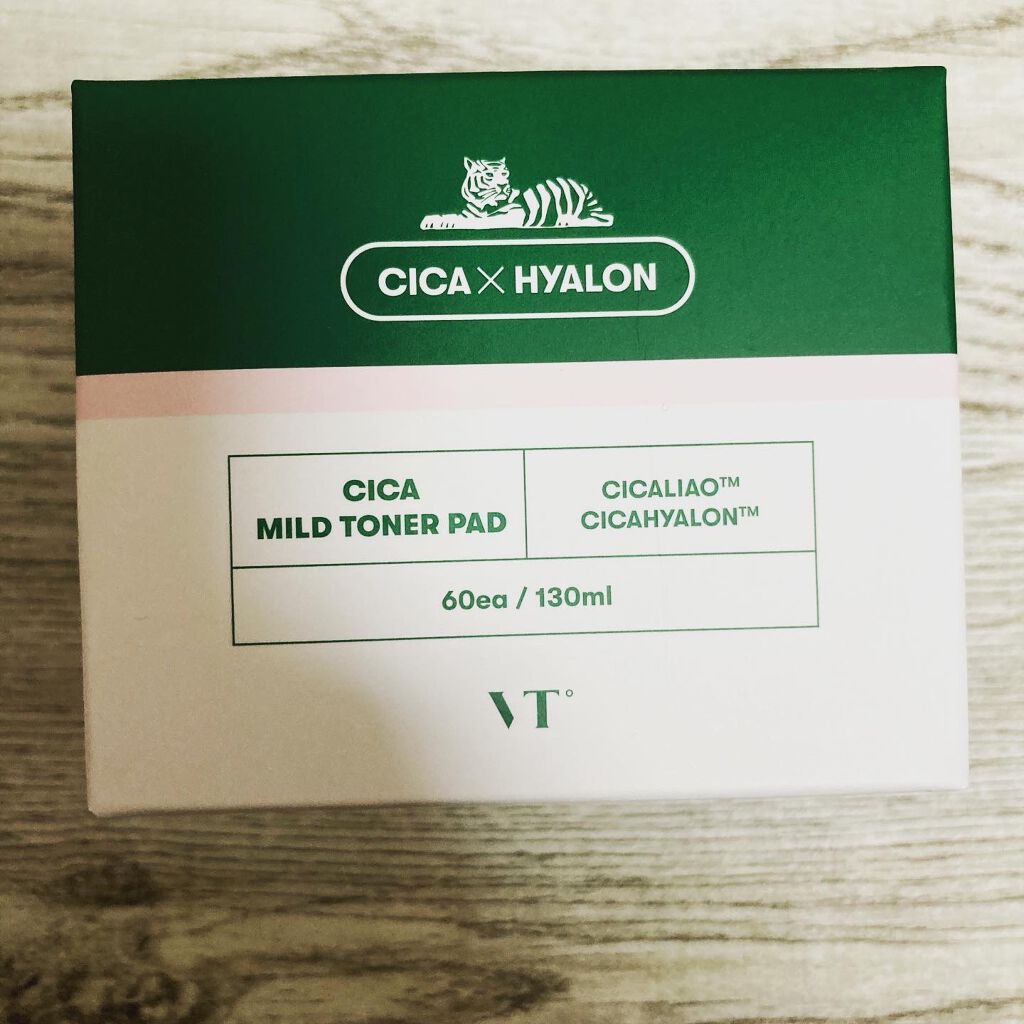 CICA マイルドトナーパッド/VT/トナーパッドを使ったクチコミ(1枚目)