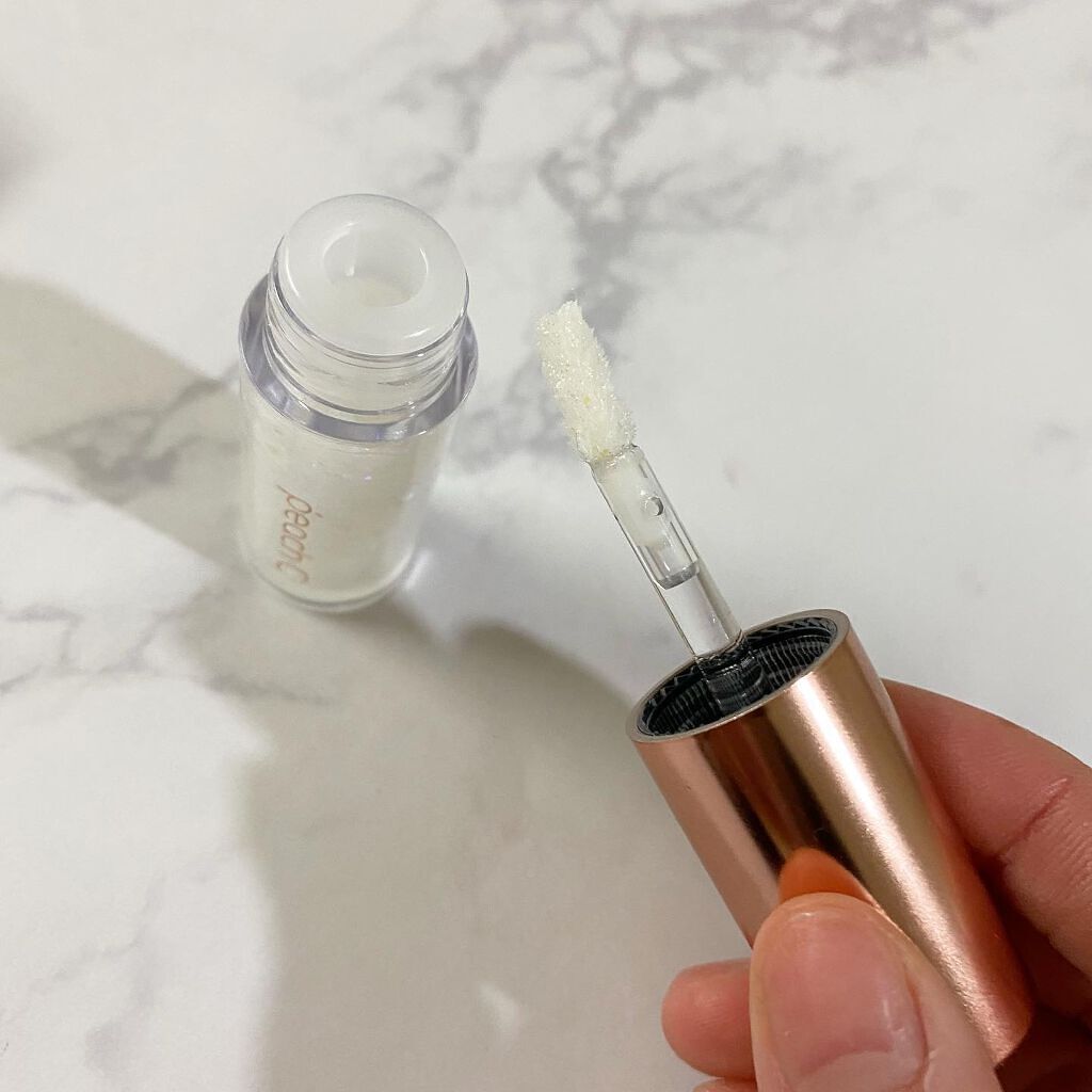 シャンパンアイグリッター/Peach C/グリッターを使ったクチコミ（2枚目）