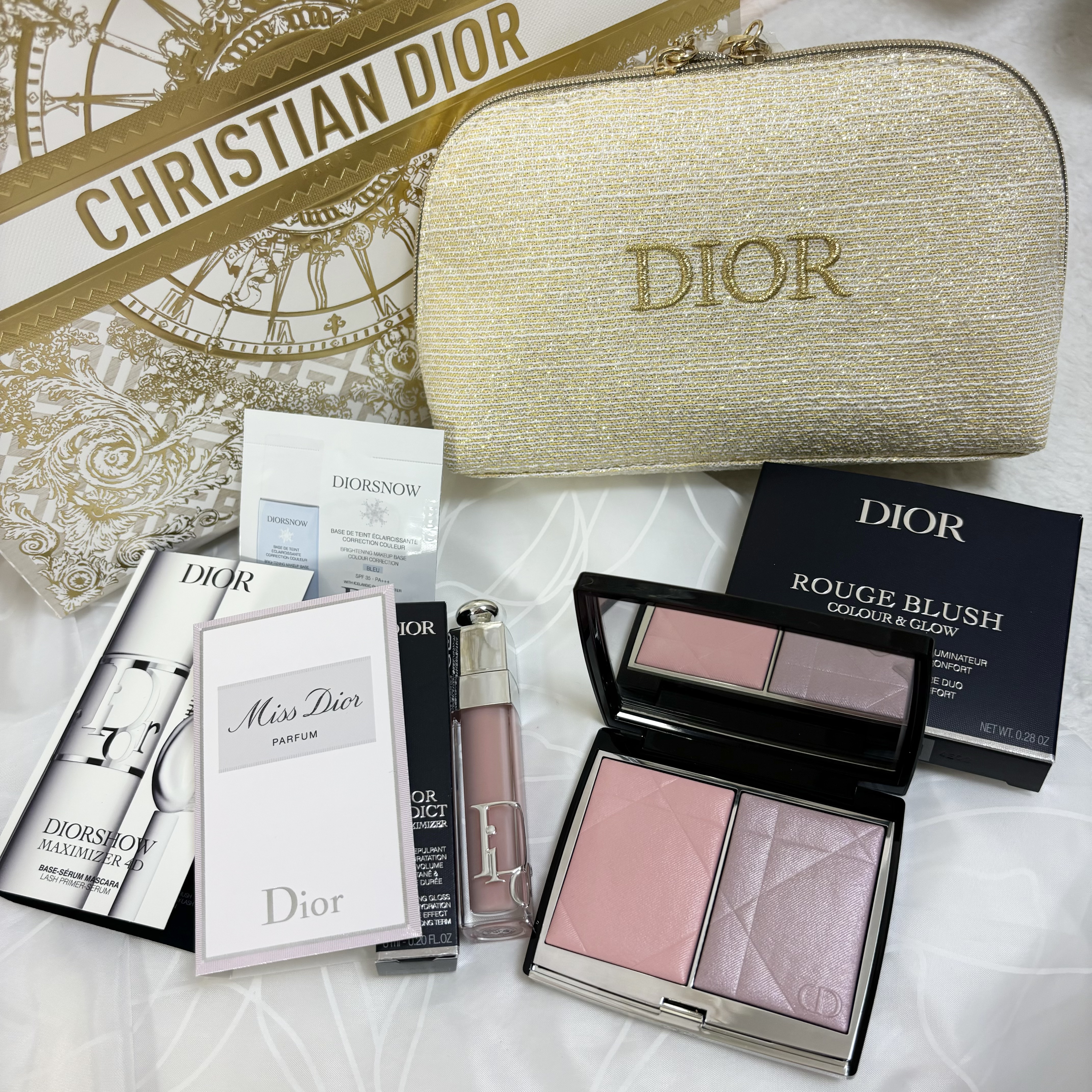 ディオールスキン ルージュ ブラッシュ カラー＆グロウ/Dior/パウダーチークを使ったクチコミ（1枚目）