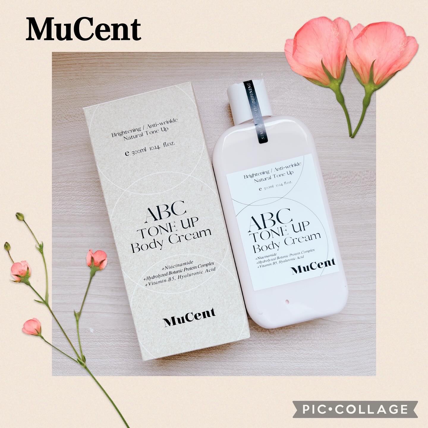 ABC TONE UP BODY CREAM/MuCent/ボディクリームを使ったクチコミ（1枚目）