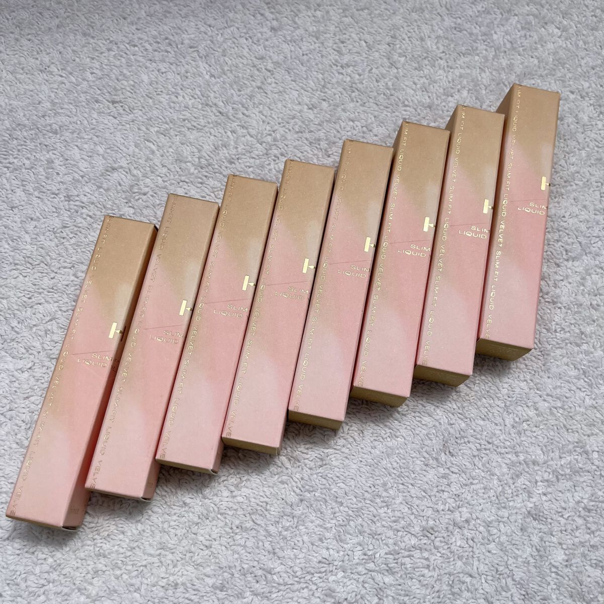 スリムフィットリキッドベルベット/hince/口紅を使ったクチコミ(8枚目)