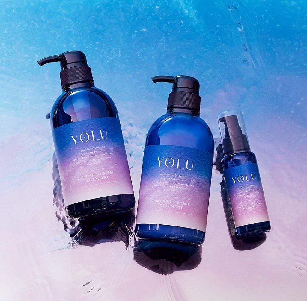 カームナイトリペアシャンプー/トリートメント/YOLU/市販シャンプーを使ったクチコミ(1枚目)