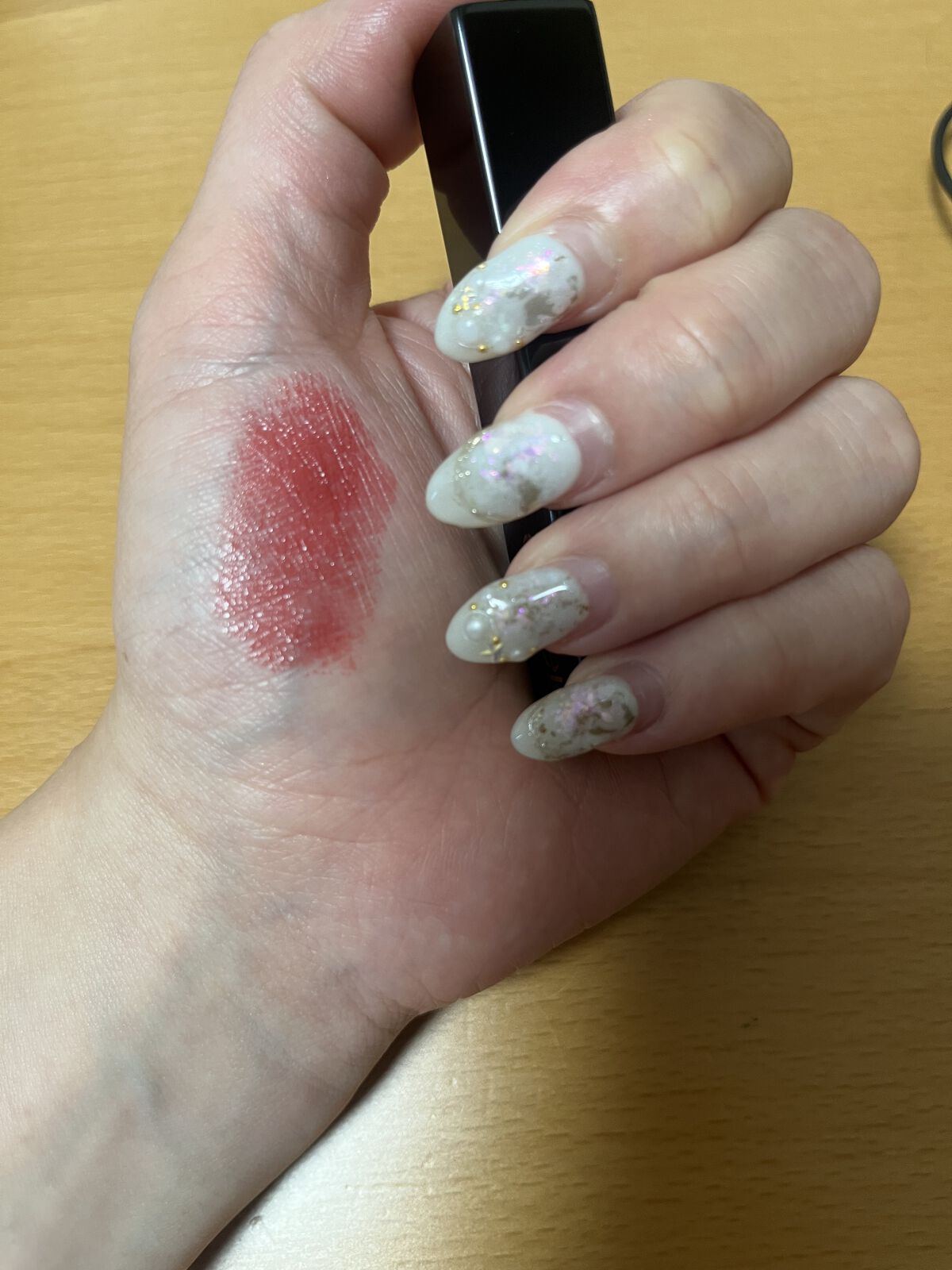 グレイズバームリップ/excel/口紅を使ったクチコミ（3枚目）