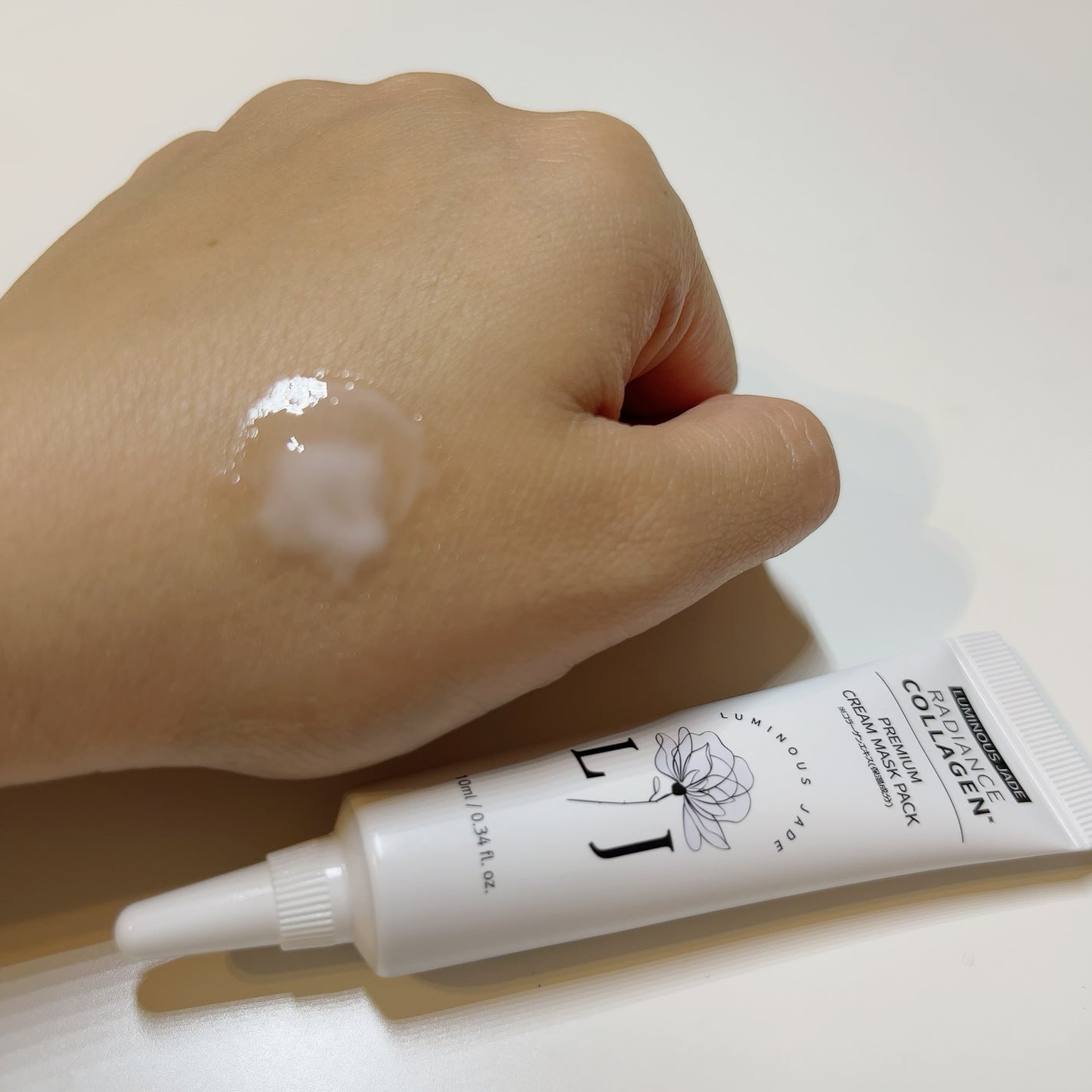 ラディアンスコラーゲンプレミアムクリームマスクパック/ LUMINOUS JADE/シートマスク・パックを使ったクチコミ(1枚目)