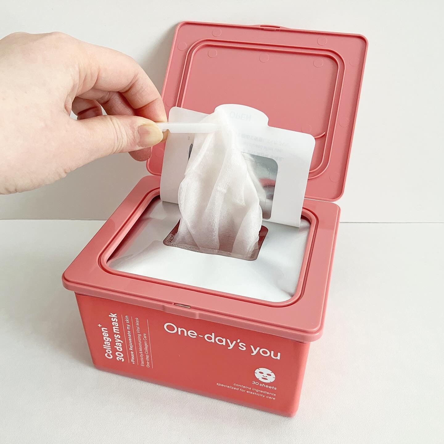 コラーゲン30daysマスク/One-day's you/シートマスク・パックを使ったクチコミ（1枚目）