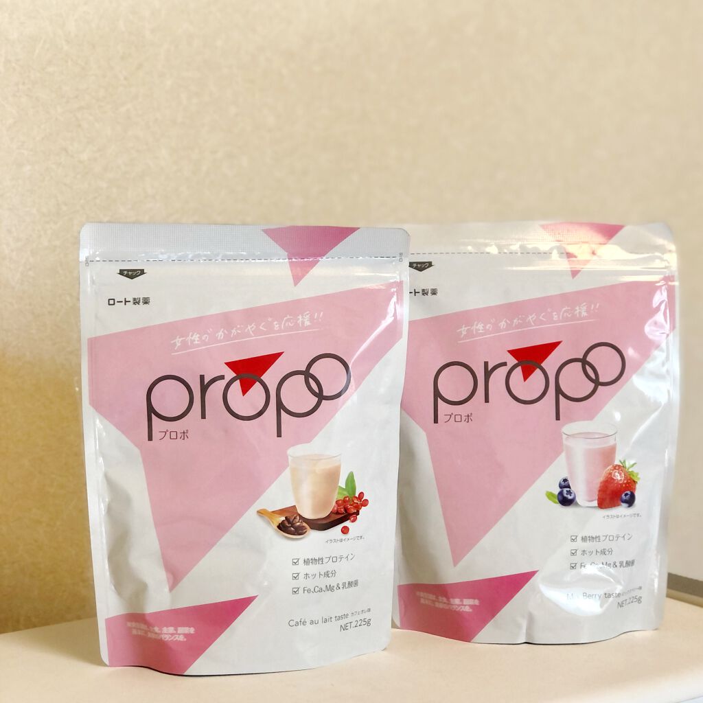 プロポ プロテイン(カフェオレ味)/ロート製薬/その他プロテインを使ったクチコミ（1枚目）