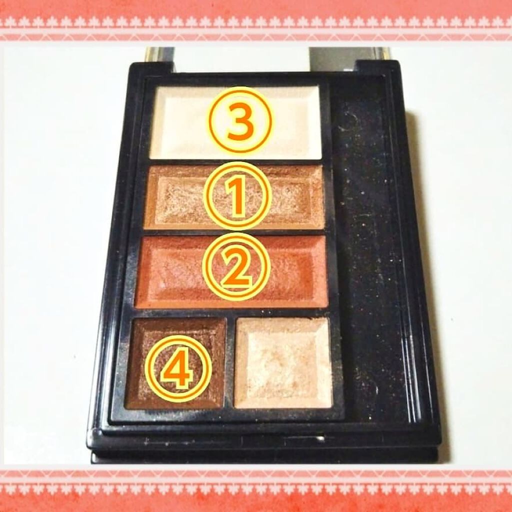 ショコラスウィート アイズ ソフトマット/リンメル ロンドン/アイシャドウパレットを使ったクチコミ(4枚目)