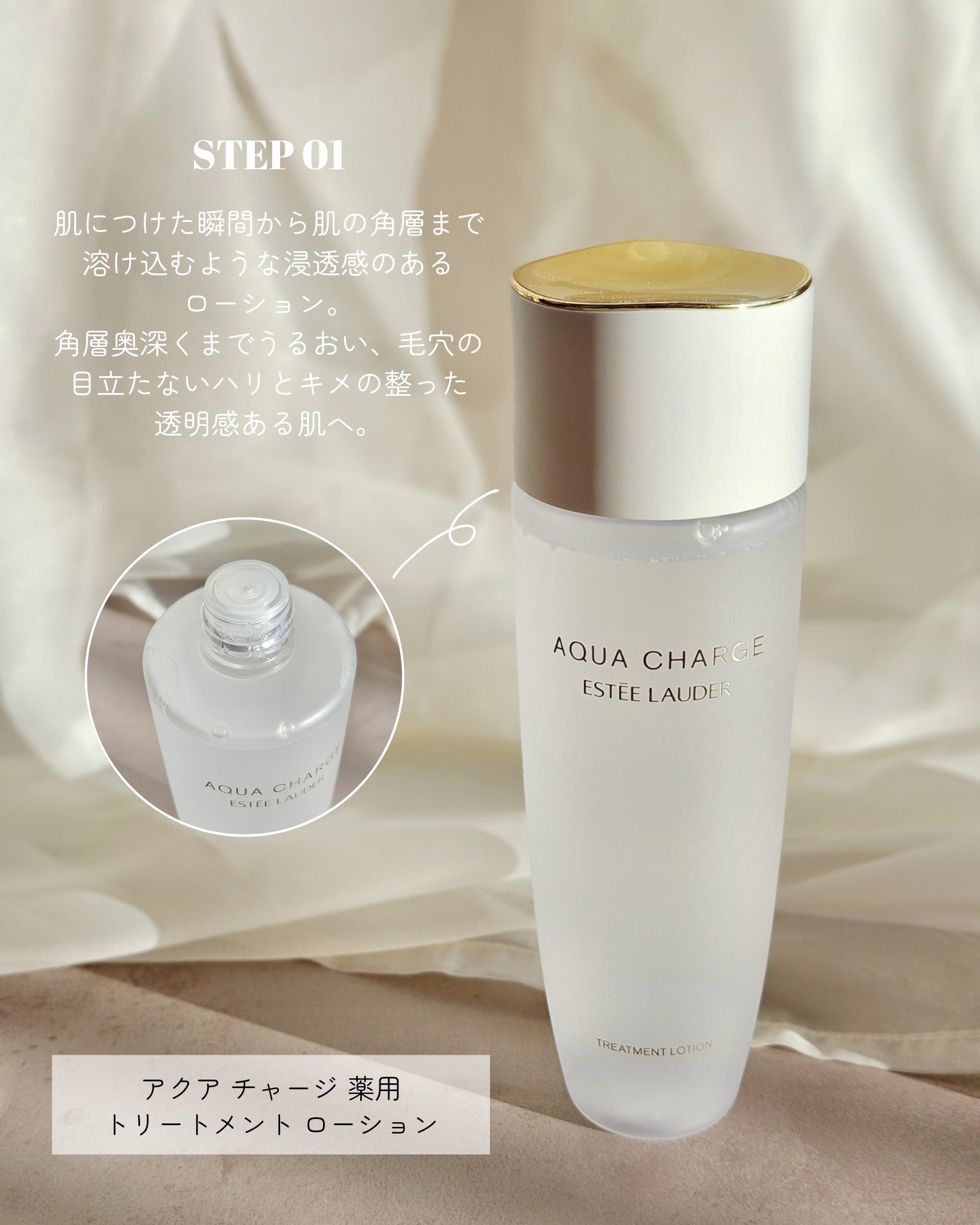 アクア チャージ 薬用 トリートメント ローション/ESTEE LAUDER/化粧水を使ったクチコミ（2枚目）