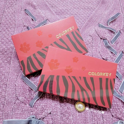 トラ十色アイシャドウパレット/COLORKEY/アイシャドウパレットを使ったクチコミ(3枚目)