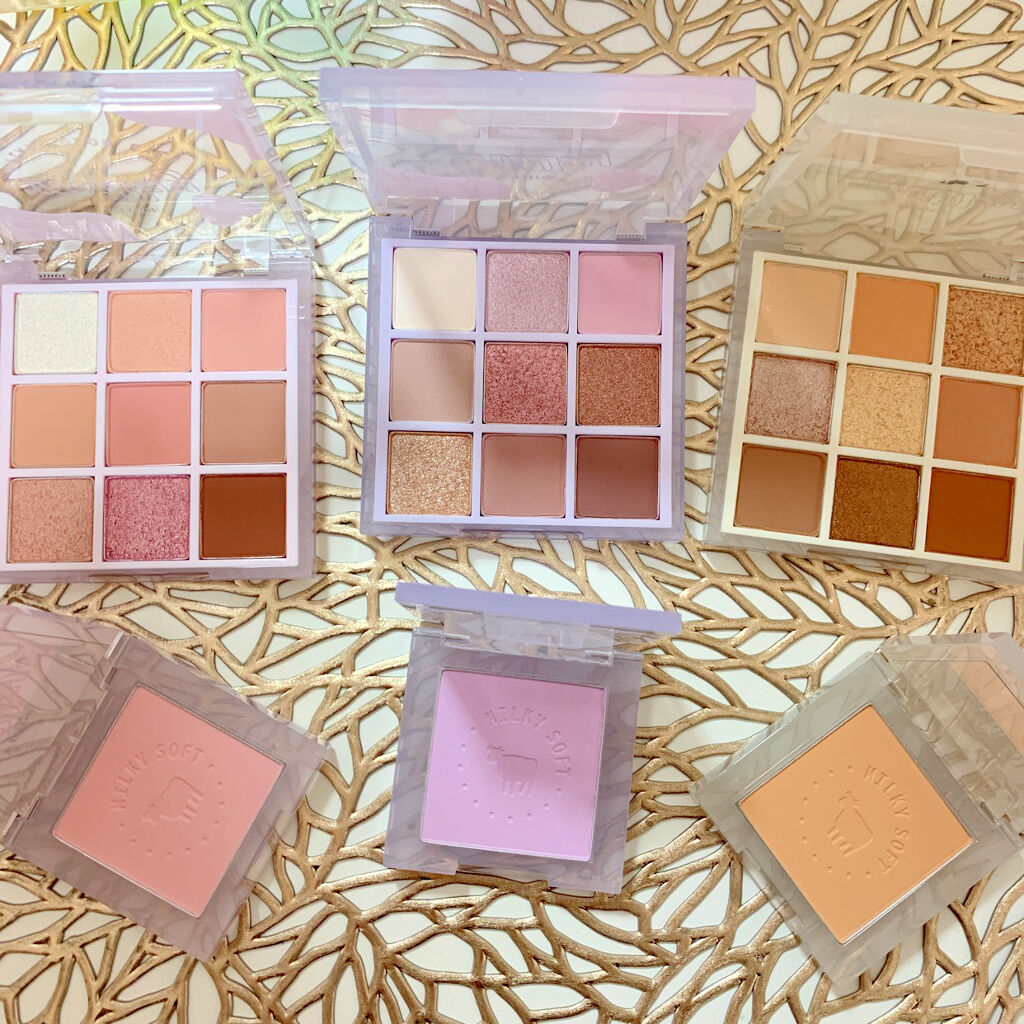 プレイカラーアイズ ≪ミルキーコレクション≫/ETUDE/アイシャドウパレットを使ったクチコミ（2枚目）