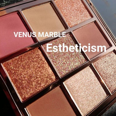 VenusMarble 9色アイシャドウパレット Estheticism（エステティシズム）/Venus Marble/アイシャドウパレットを使ったクチコミ（1枚目）