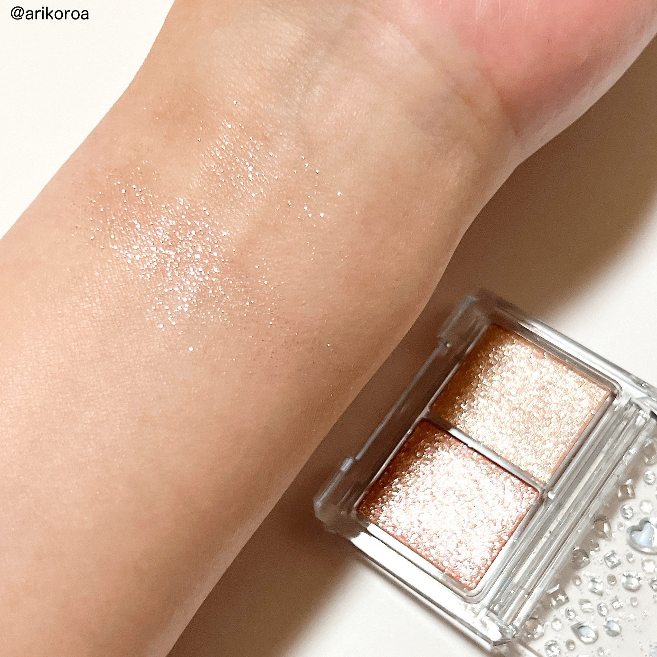 ラメマニア/キャンメイク/アイシャドウを使ったクチコミ（3枚目）