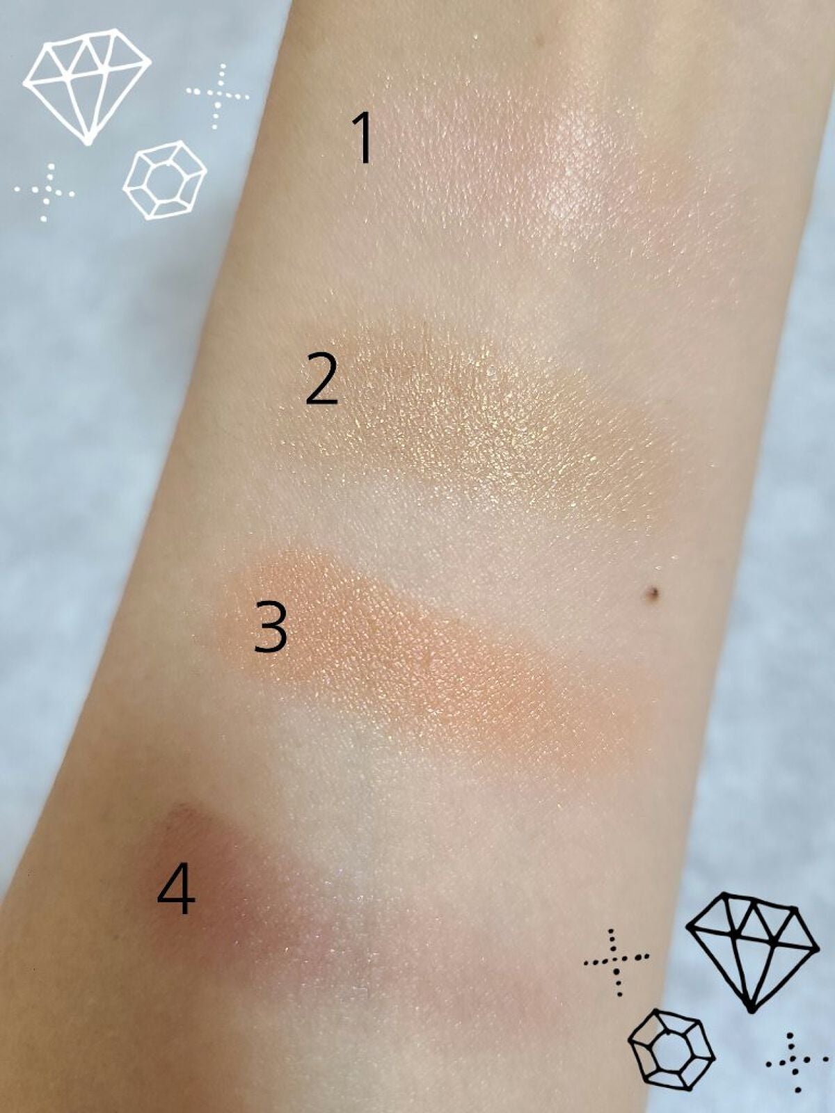 リアルクローズシャドウ/excel/アイシャドウパレットを使ったクチコミ(3枚目)