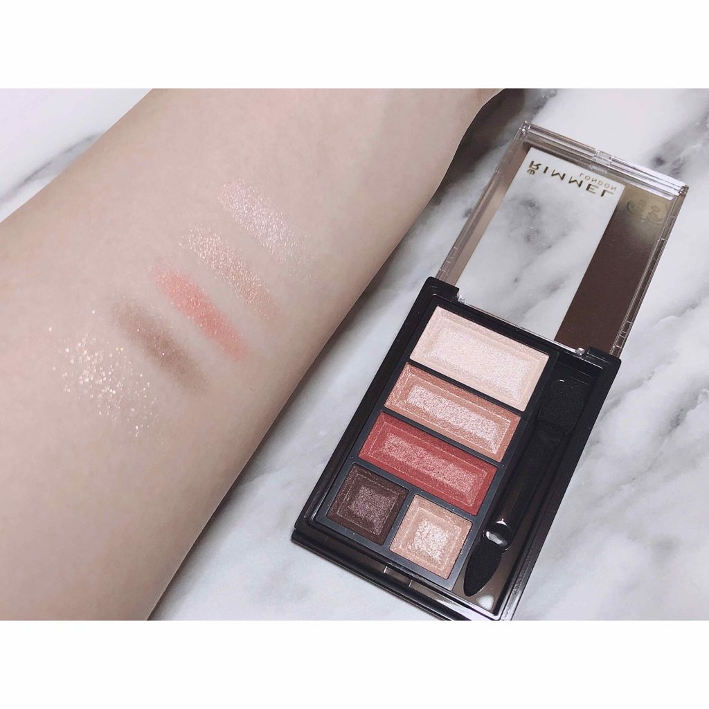 ショコラスウィート アイズ/リンメル ロンドン/アイシャドウパレットを使ったクチコミ（2枚目）