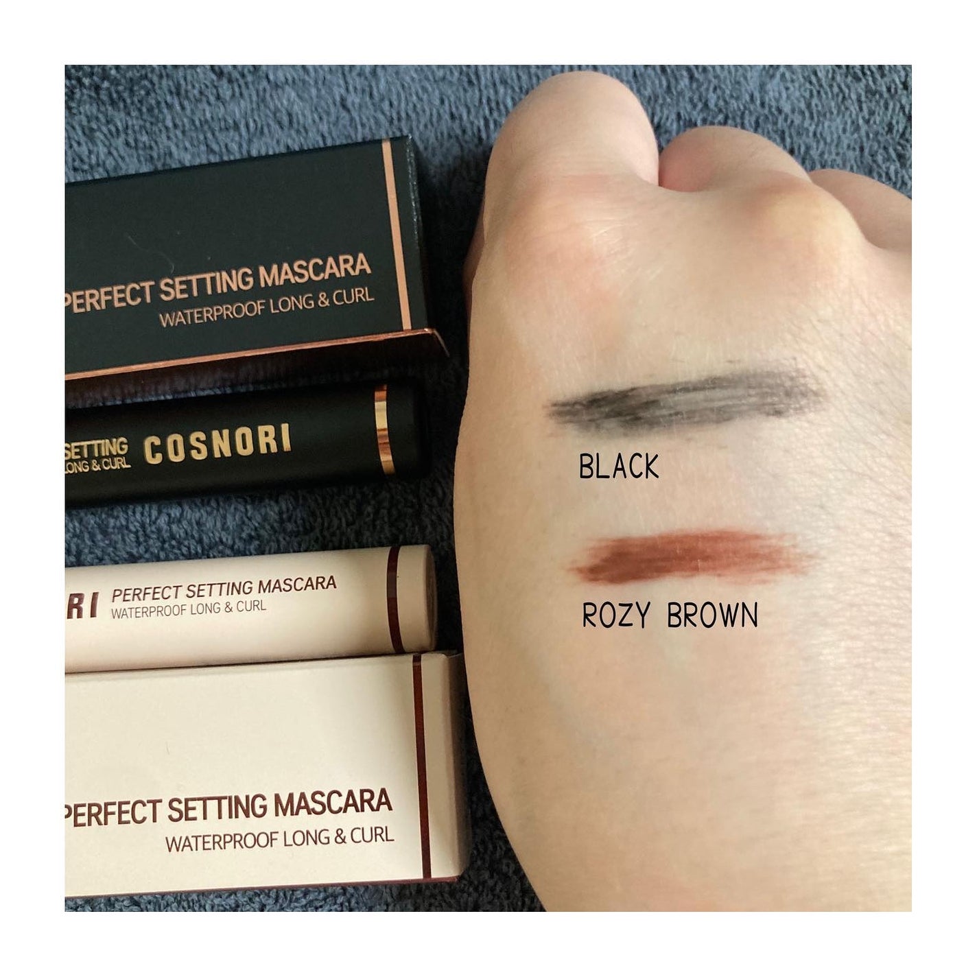 パーフェクトセッティングウォータープルーフマスカラ Long&Curl/COSNORI/マスカラを使ったクチコミ(9枚目)
