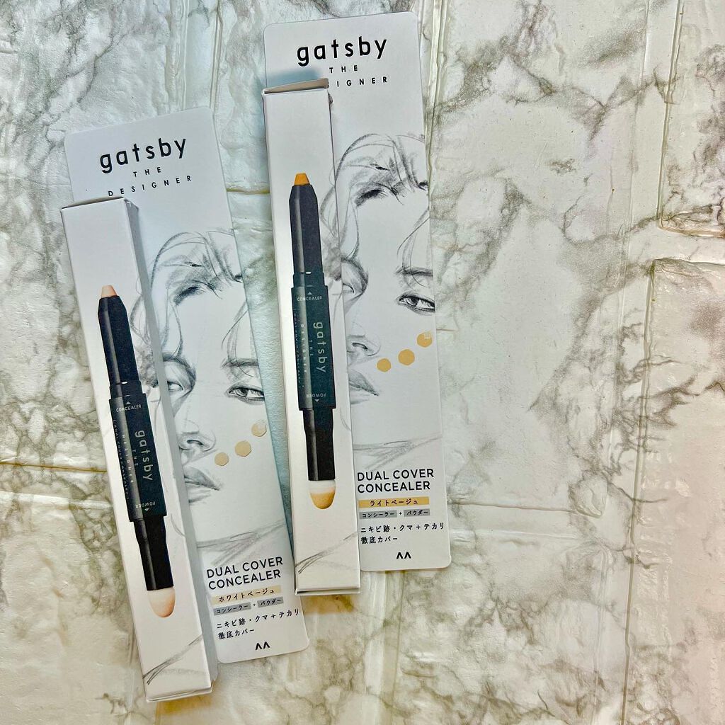 デュアルカバーコンシーラー/gatsby THE DESIGNER/コンシーラーを使ったクチコミ(8枚目)
