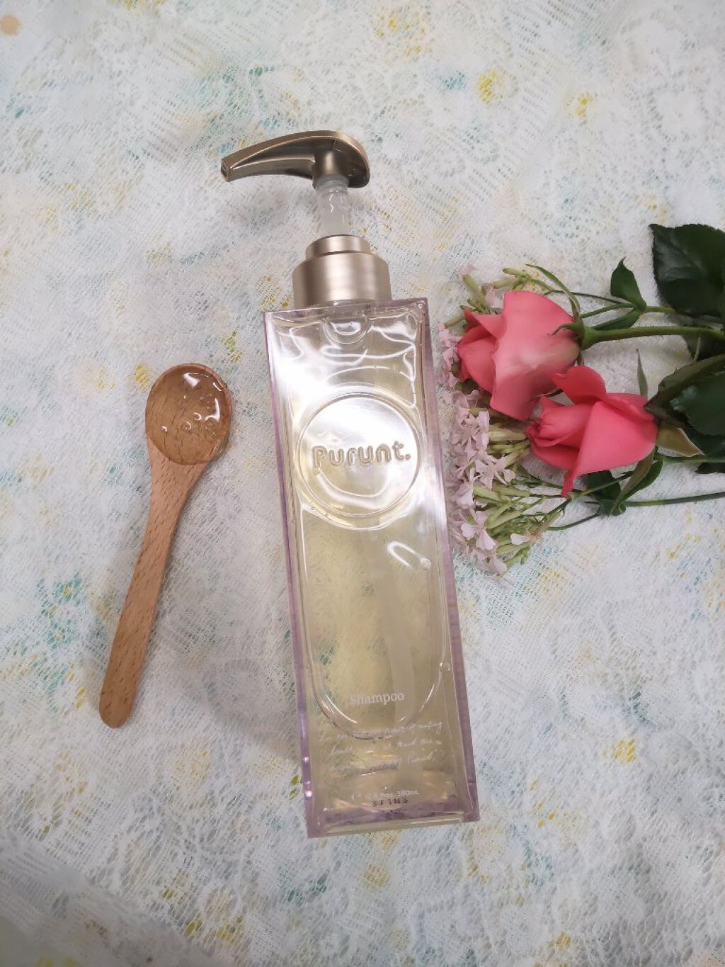 プルント モイストリッチ美容液シャンプー／モイストリッチリペア美容液トリートメント/Purunt./市販シャンプーを使ったクチコミ（3枚目）