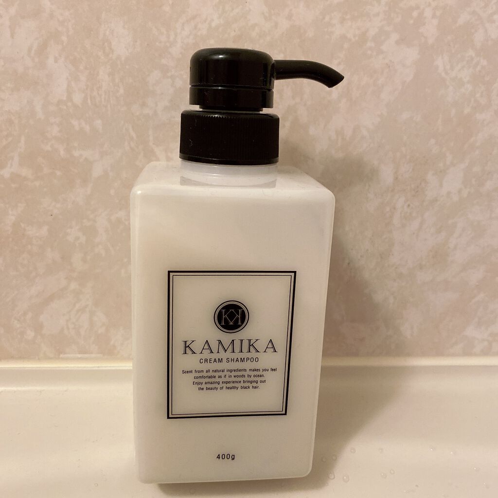 黒髪クリームシャンプー/KAMIKA/シャンプー・コンディショナーを使ったクチコミ(1枚目)