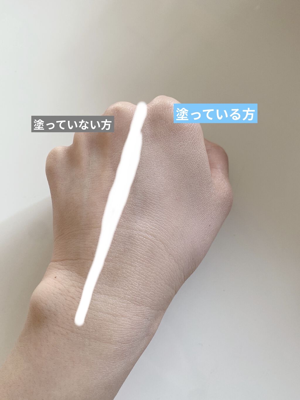 フィルタリングクリーム/DEWYCEL/日焼け止めクリームを使ったクチコミ（3枚目）