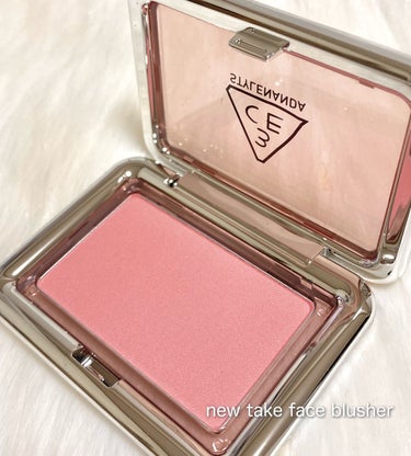 3CE NEW TAKE FACE BLUSHER  #SLIDE SLOWLY/3CE/チークを使ったクチコミ（1枚目）