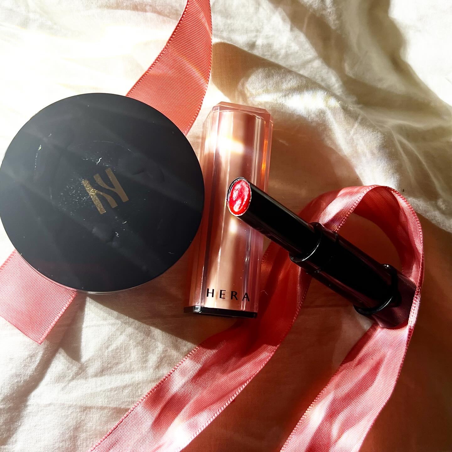 センシュアル ヌードバーム 356 TEMPTING RED/HERA/リップバームを使ったクチコミ（1枚目）