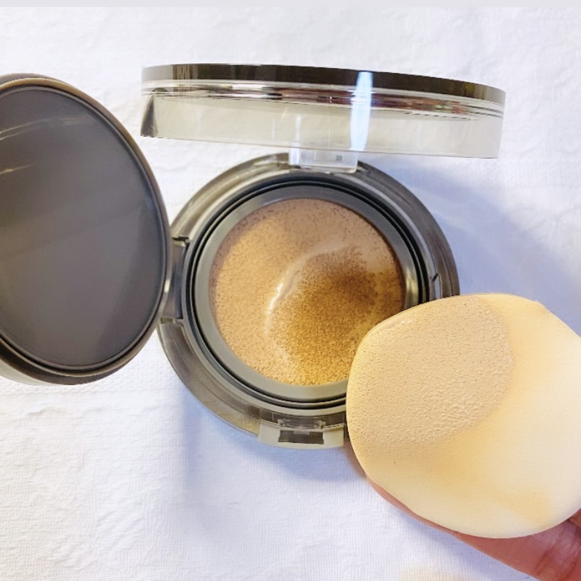 ブラーカバークッション/LUNA/クッションファンデーションを使ったクチコミ（2枚目）